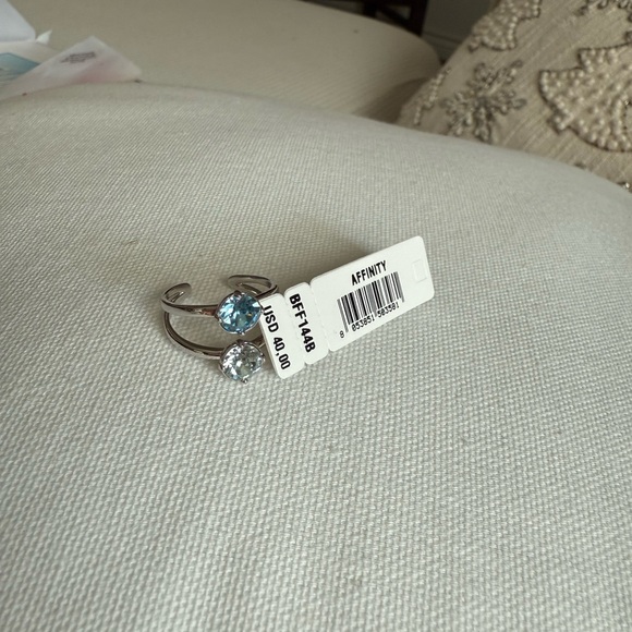 Brosway Italia Elegant Silver Ring with Blue and Clear Gems - Picture 2 of 4